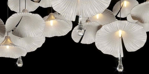 Đèn thả thông tầng Champinon