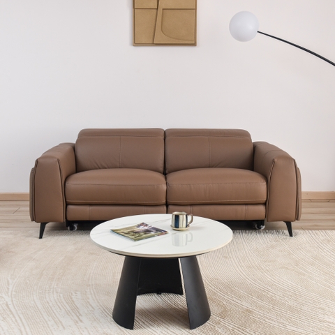 Ghế sofa thông minh chỉnh điện Caldo da thật NW 2 ghế
