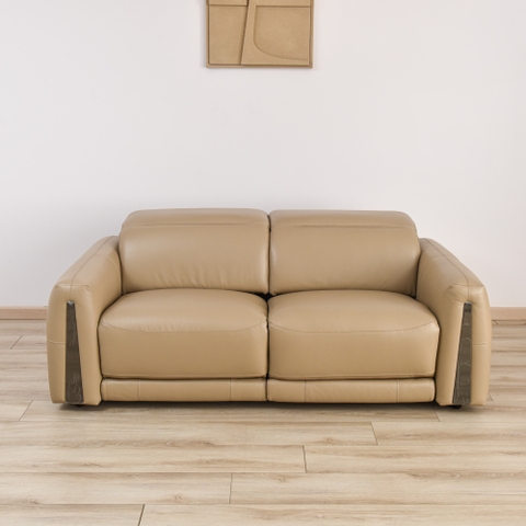 Ghế sofa thông minh chỉnh điện Obido da thật BV 2 ghế