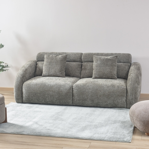 Thảm trải sàn Aarhus xanh lá dệt trượt nước khổ tùy chọn