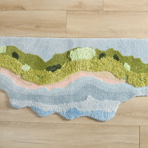 Thảm trải sàn Pong tufted dệt nổi