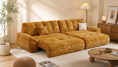[SALE OFF] Ghế sofa giường chỉnh điện Genoa 284 cm
