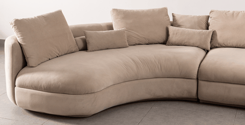 Sofa cong phòng khách BLANC