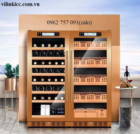 Tủ bảo quản rượu, xì gà FUKE FK- 48CT2