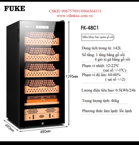 TỦ BẢO QUẢN XÌ GÀ FK-48C1