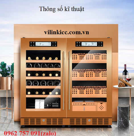 Tủ bảo quản rượu, xì gà FUKE FK-28CT2
