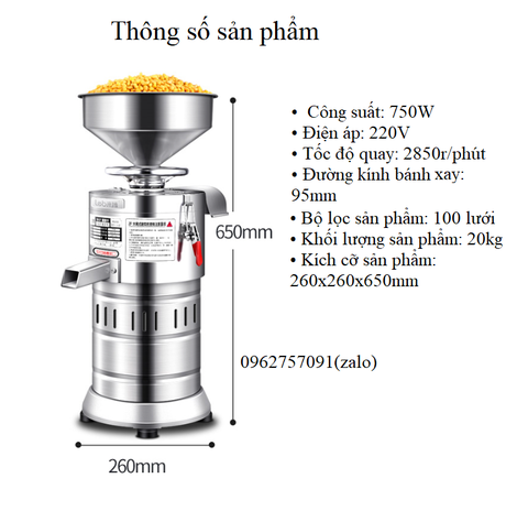 Máy xay đậu nành công nghiệp