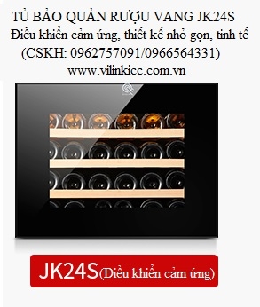 TỦ BẢO QUẢN RƯỢU VANG JK24S-PRO