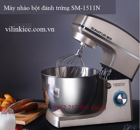 Máy nhào bột đánh trứng SM-1511N