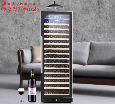 Tủ bảo quản rượu vang và trà P-168JD