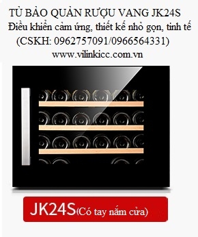 TỦ BẢO QUẢN RƯỢU VANG JK24S - KIỂU TRUYỀN THỐNG SKU-JK24S-BASIC
