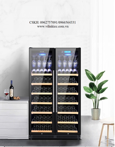 TỦ BẢO QUẢN RƯỢU VANG HAI CÁNH SKU-JK-SM530