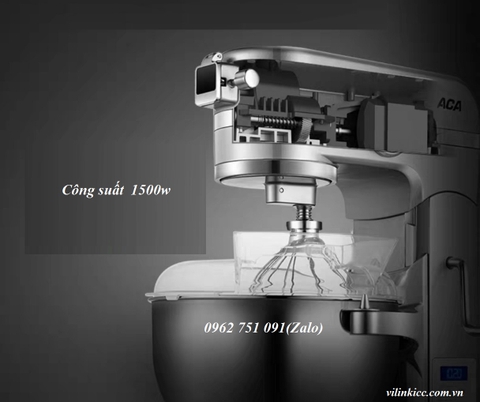 Máy nhào bột đánh trứng ACA ASM-DE1800