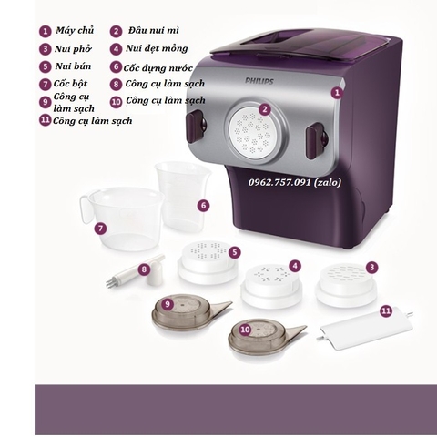 Máy làm Bún Mỳ Phở Philips HR2356