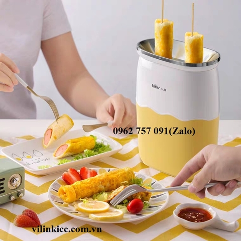 Máy nướng trứng cuộc xúc xích Bear