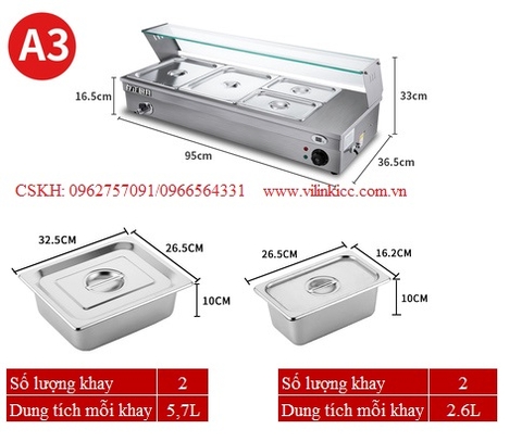 THIẾT BỊ Ủ NÓNG THỨC ĂN SKU-KTA-2K5.7L-2K2.6L-A3