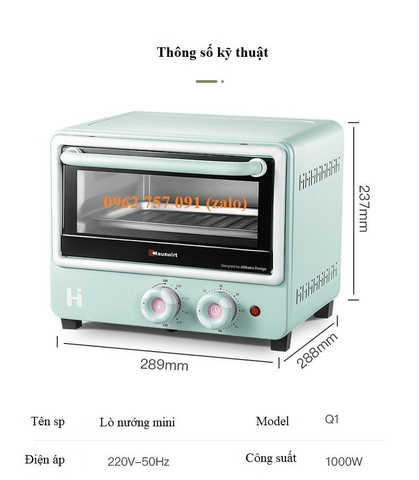 Lò nướng Hauswirt Q1