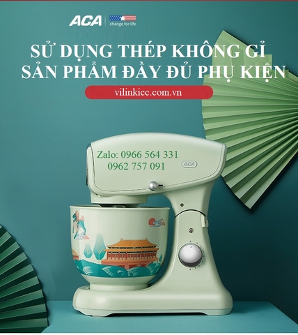 Máy nhào bột ACA ASM-DC830
