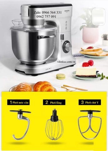 Máy Nhào bột đánh trứng Demashi 620