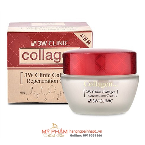 Kem dưỡng da Collagen 3W CLINIC Collagen – Hàn Quốc