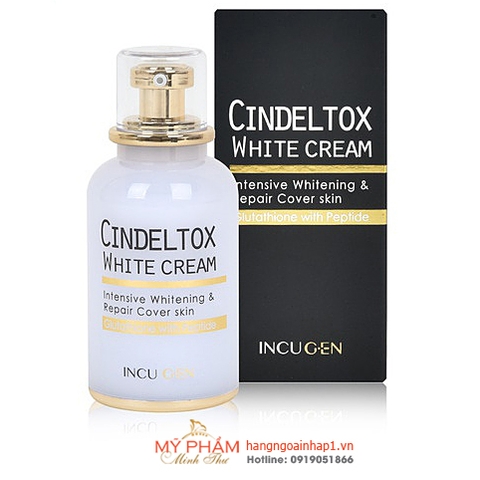 Kem dưỡng trắng da Cindeltox White Cream 50ml - Hàn Quốc