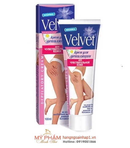 Kem tẩy lông Velvet 100ml - Nga