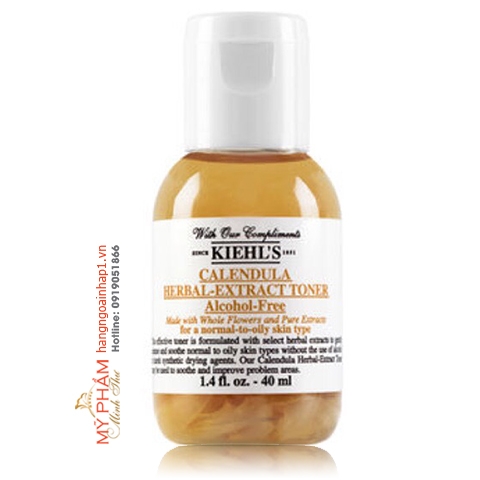 Nước hoa hồng Kiehl’s Calendula Herbal Extract Toner 40ML