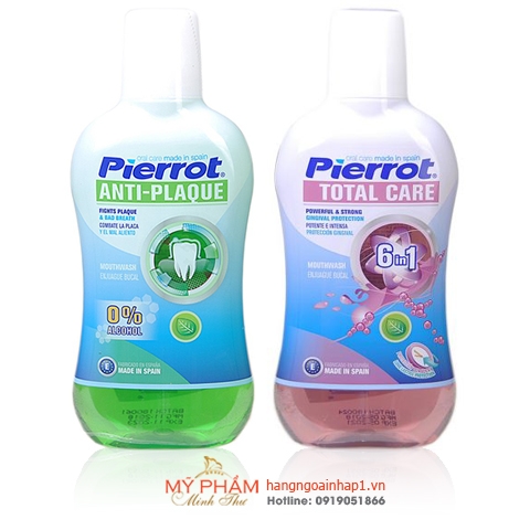 Nước súc miệng sát khuẩn PIERROT 500ml