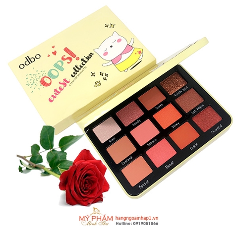 Phấn Mắt 12 màu Odbo Oops Cutest Collection OD212