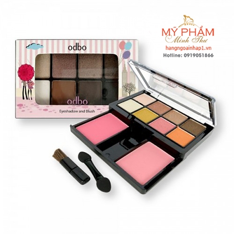 Set phấn mắt và má hồng ODBO Eyeshadow & Blush