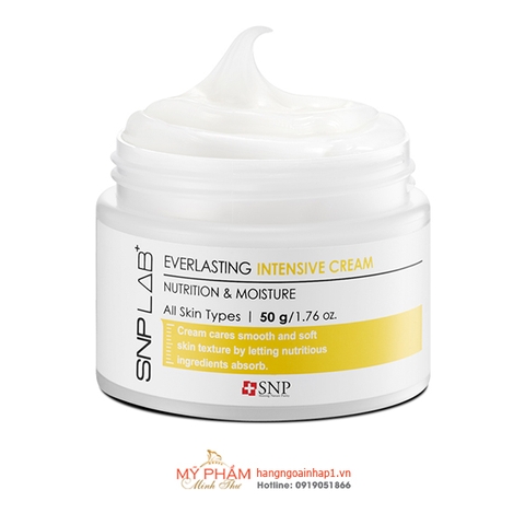 Kem dưỡng nhăn và trắng chuyên sâu SNP LAB+ EVERLASTING INTENSIVE CREAM