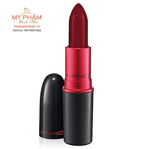 Son MAC Viva Glam I màu đỏ đậm