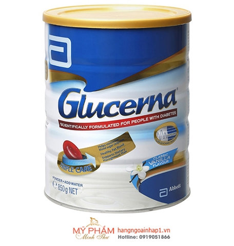 Sữa Glucerna Úc 850g - Dành cho người tiểu đường