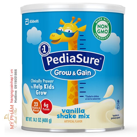 Sữa Pediasure Mỹ 400g dành cho trẻ từ 1 – 13 tuổi