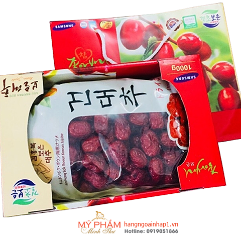 Táo đỏ Hàn Quốc Boeun Jujube Samsung - 1kg