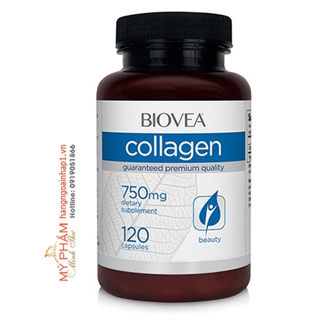 Viên uống Collagen Biovea 750mg làm đẹp da, bổ xương khớp