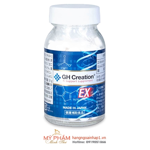 Viên uống hỗ trợ tăng chiều cao Nhật Bản GH-Creation Ex