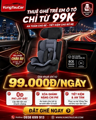 Cho Thuê Ghế Trẻ Em Tại Bà Rịa Vũng Tàu | Hotline 0938699913