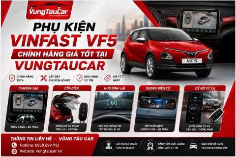 Phụ Kiện VinFast VF5 Chính Hãng Giá Tốt Tại VungTauCar