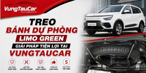 Treo Bánh Dự Phòng Limo Green – Giải Pháp Tiện Lợi Tại VungTauCar