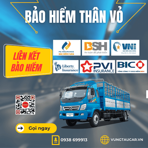 Bảo hiểm xe tải THACO Vũng Tàu