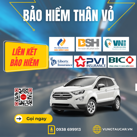 Bảo hiểm ô tô FORD Vũng Tàu