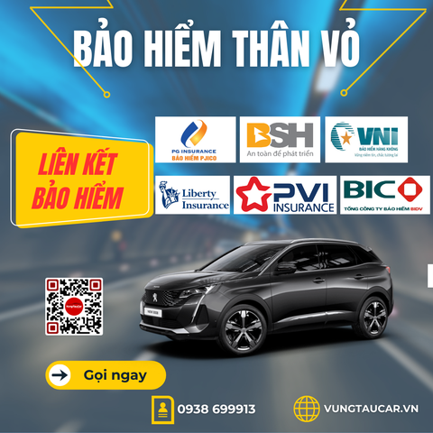 Bảo hiểm ô tô PEUGOET Vũng Tàu