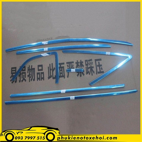 Viền khung kính xe Honda Jazz
