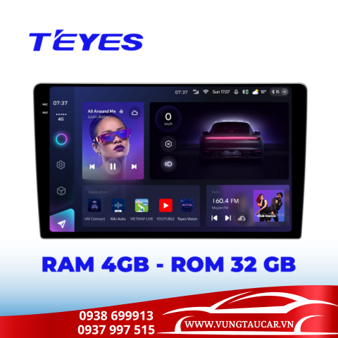 Màn hình TEYES CC3 2K 360 Liền Camera 360