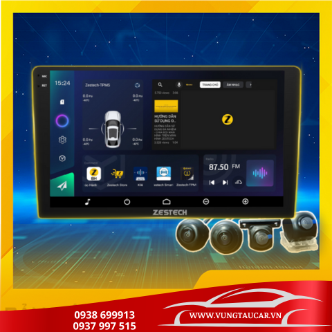 Màn hình ô tô android ZX10 bản giới hạn