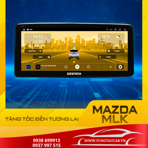Màn hình ô tô android Mazda MLK