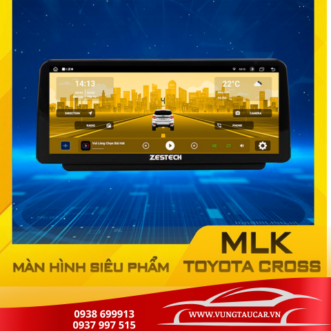 Màn hình ô tô android MLK Toyota Cross