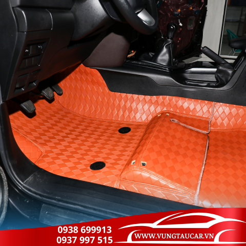 Thảm lót sàn ô tô 360 Titanium - Toyota Fortuner 2024