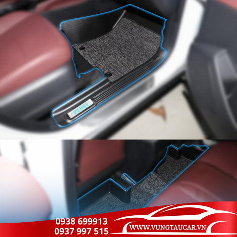 Thảm Venus lót sàn ô tô Mitsubishi Triton - Nhựa TPE đúc khuôn cao cấp